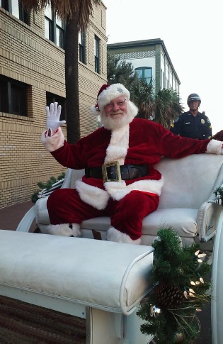 Santa Sam in Savannah, GA